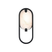 Noga 11" LED Wall Sconce, Black Finish - Bees Lighting