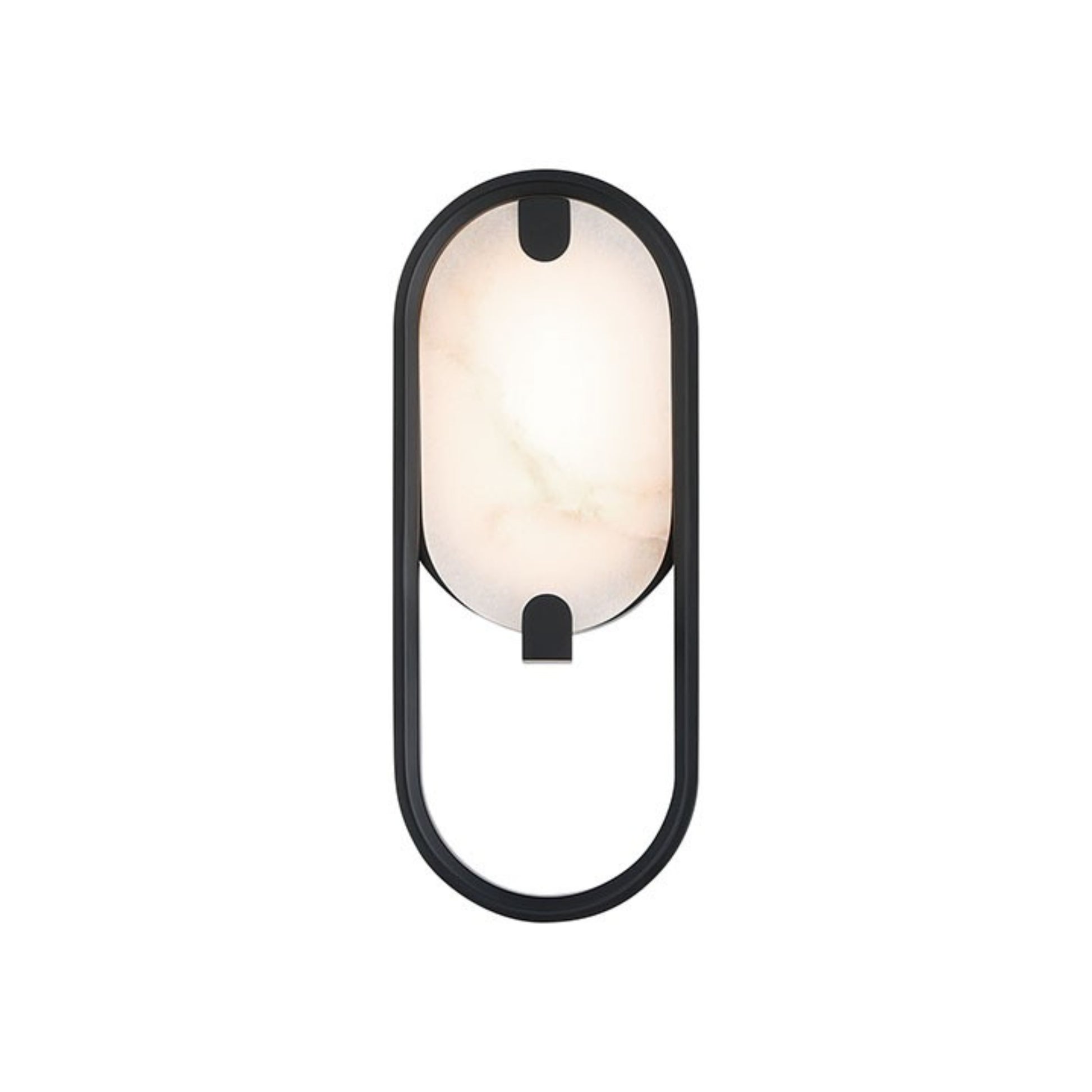 Noga 11" LED Wall Sconce, Black Finish - Bees Lighting