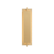 Tribek 21" LED Outdoor Wall Sconce, Gold Finish - Bees Lighting