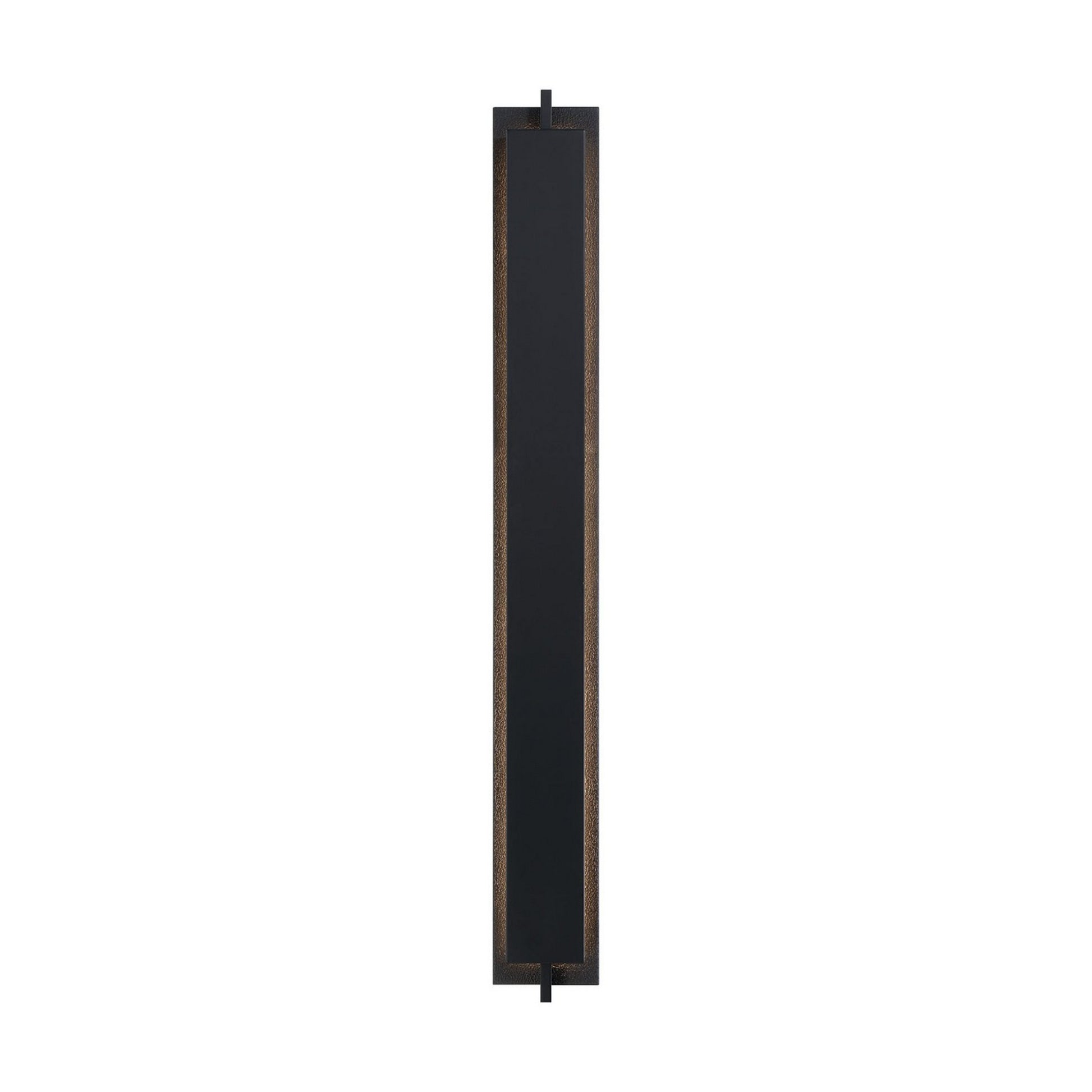 Tribek 46" LED Outdoor Wall Sconce, Black Finish - Bees Lighting