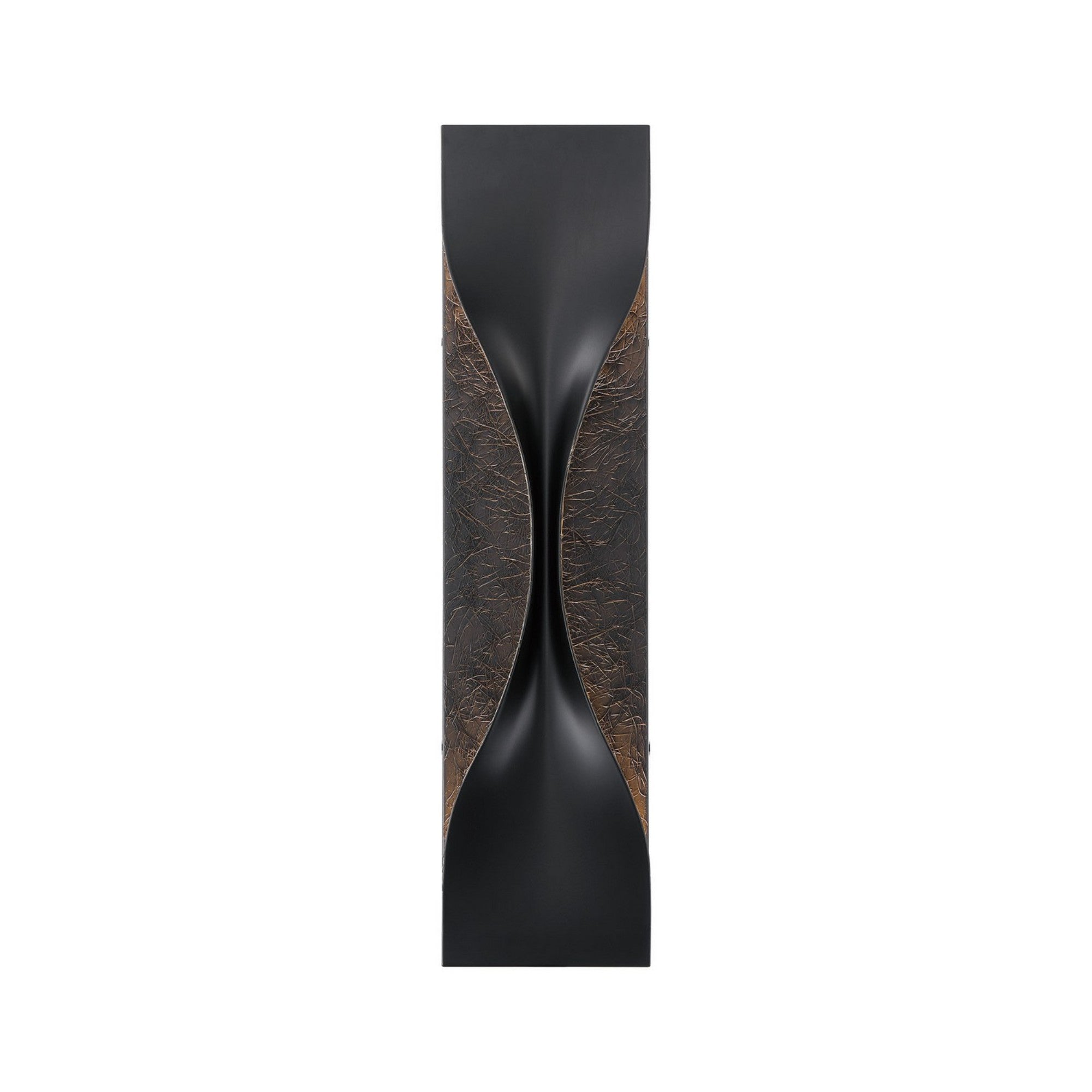 Shayla 24" LED Outdoor Wall Sconce, Gold & Black Finish - Bees Lighting