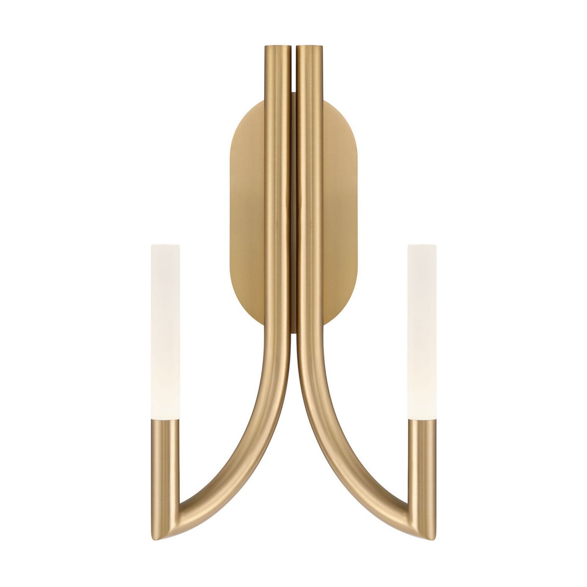 Olette 2-Light 17" LED Wall Sconce, Gold Finish - Bees Lighting