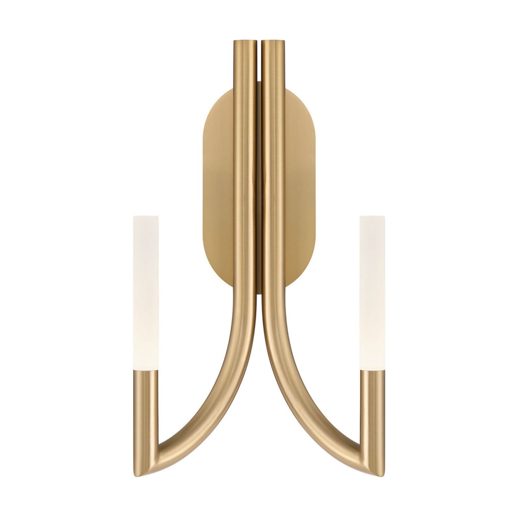 Olette 2-Light 17" LED Wall Sconce, Gold Finish - Bees Lighting