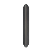 Inntra 40" LED Outdoor Wall Sconce, Black Finish - Bees Lighting