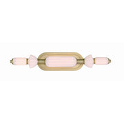 Lansdowne 22" LED Vanity, Gold Finish - Bees Lighting