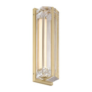 Langferd 16" LED Outdoor Wall Sconce, Gold Finish - Bees Lighting
