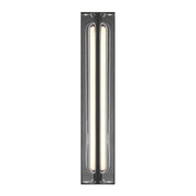 Langferd 24" LED Outdoor Wall Sconce, Black Finish - Bees Lighting
