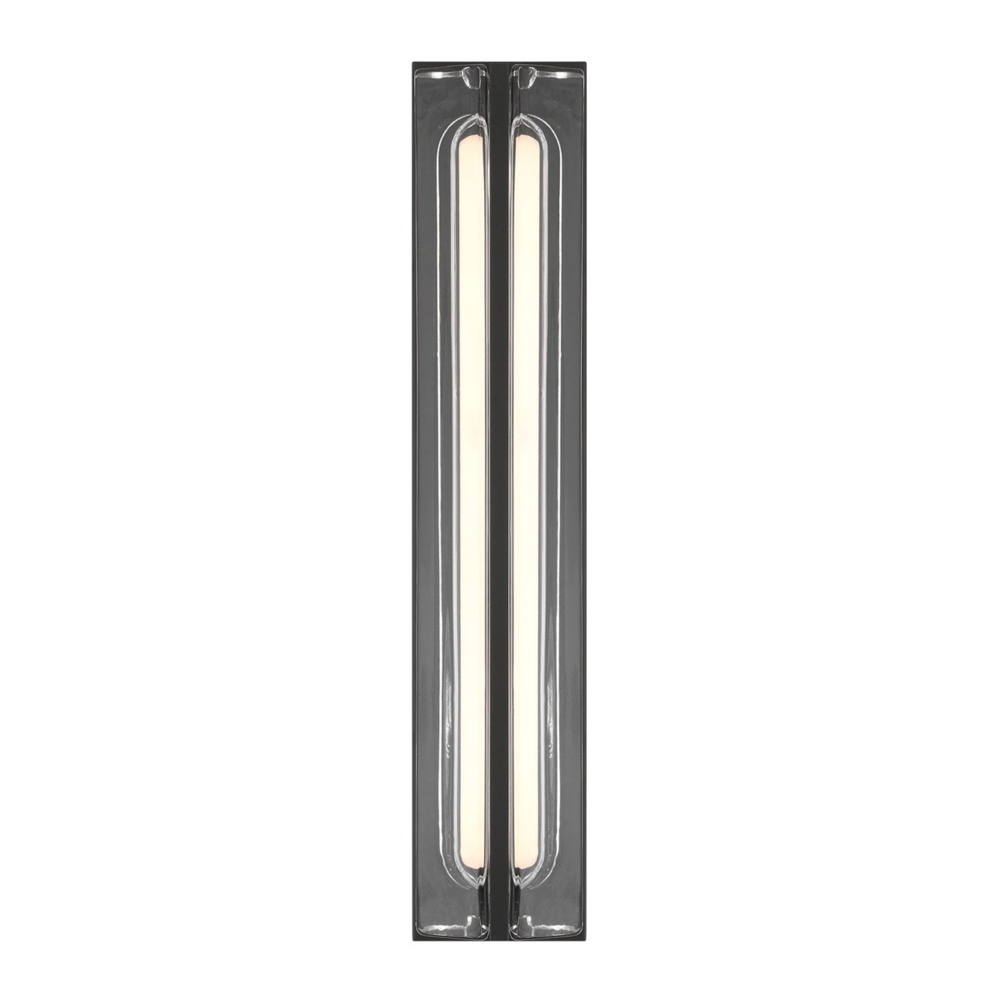 Langferd 24" LED Outdoor Wall Sconce, Black Finish - Bees Lighting