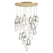 Norah 26-Light 39" LED Grand Chandelier, Gold Finish - Bees Lighting