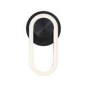 Swing 14" LED Outdoor Wall Sconce, Black Finish - Bees Lighting