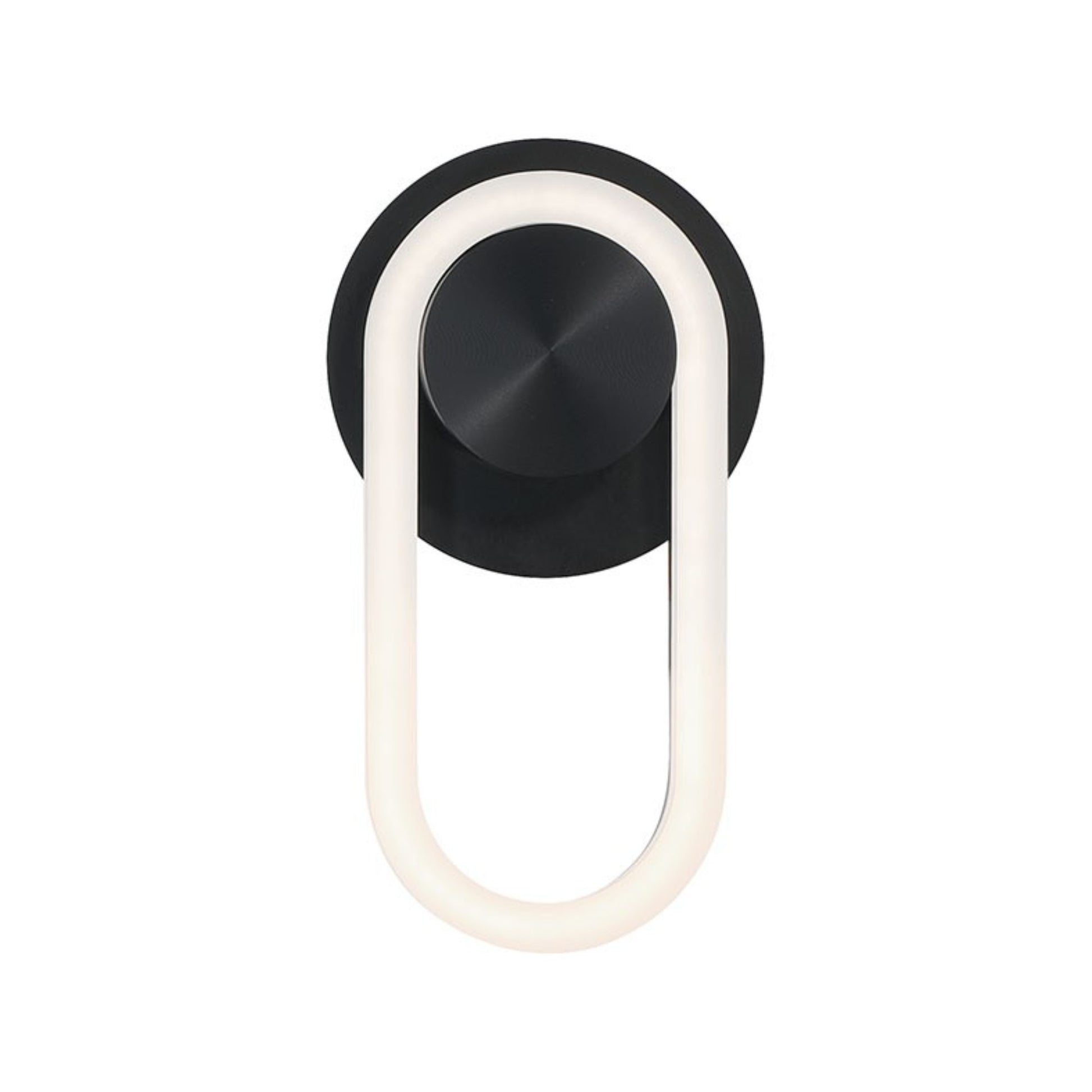Swing 14" LED Outdoor Wall Sconce, Black Finish - Bees Lighting
