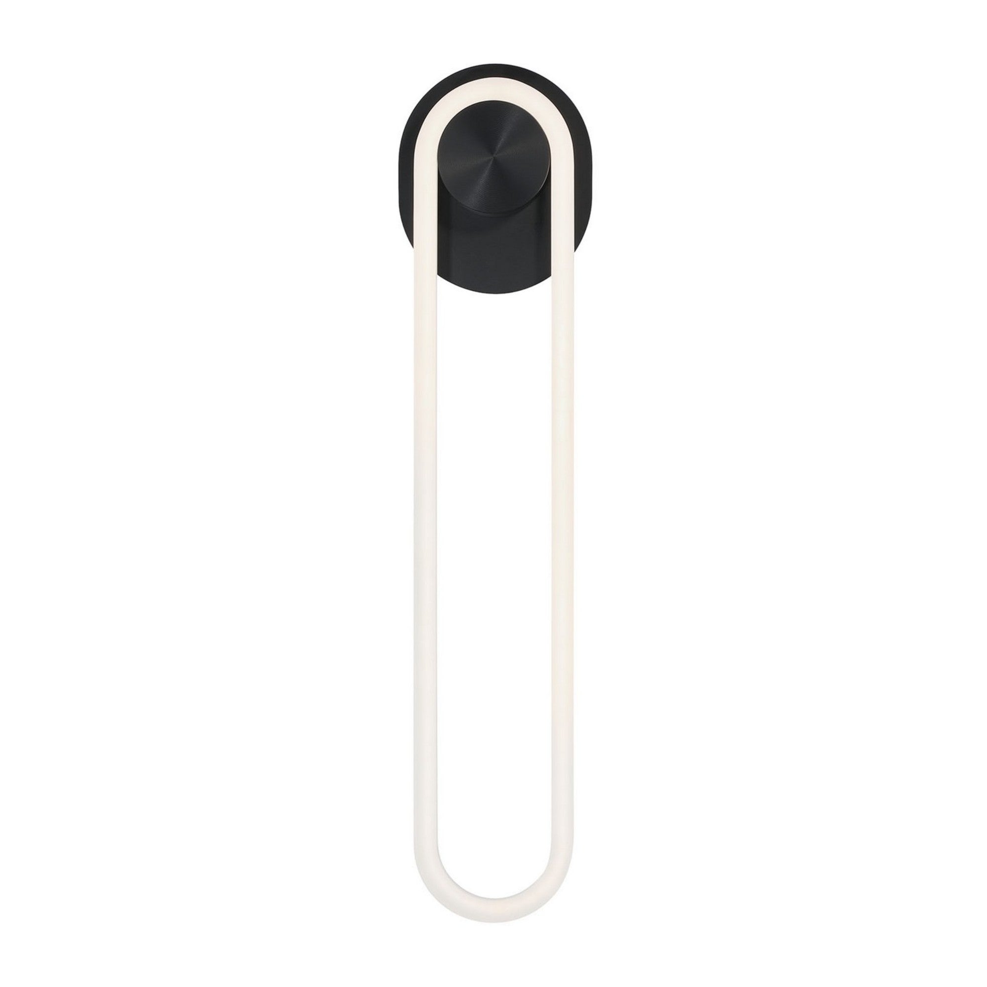 Swing 24" LED Outdoor Wall Sconce, Black Finish