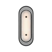 Tramore 16" LED Wall Sconce, Black Finish - Bees Lighting