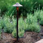 LED Integrated 6" Path Light, 2700K, Textured Architectural Bronze