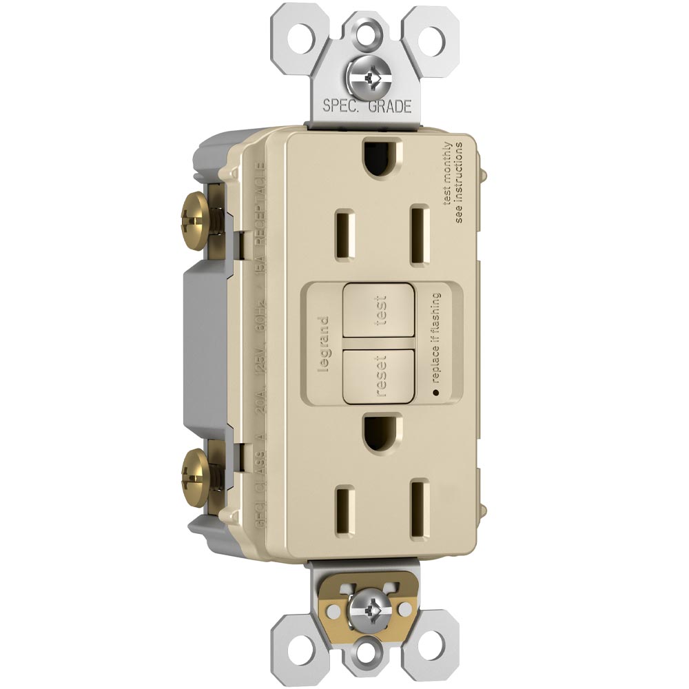 Radiant 15 Amp GFCI Outlet - Bees Lighting