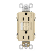 radiant Tamper-Resistant 15A Self-Test GFCI Receptacles with SafeLock Protection and Night Light - Bees Lighting