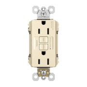 radiant Tamper-Resistant 15A Duplex Self-Test GFCI Receptacle - Bees Lighting