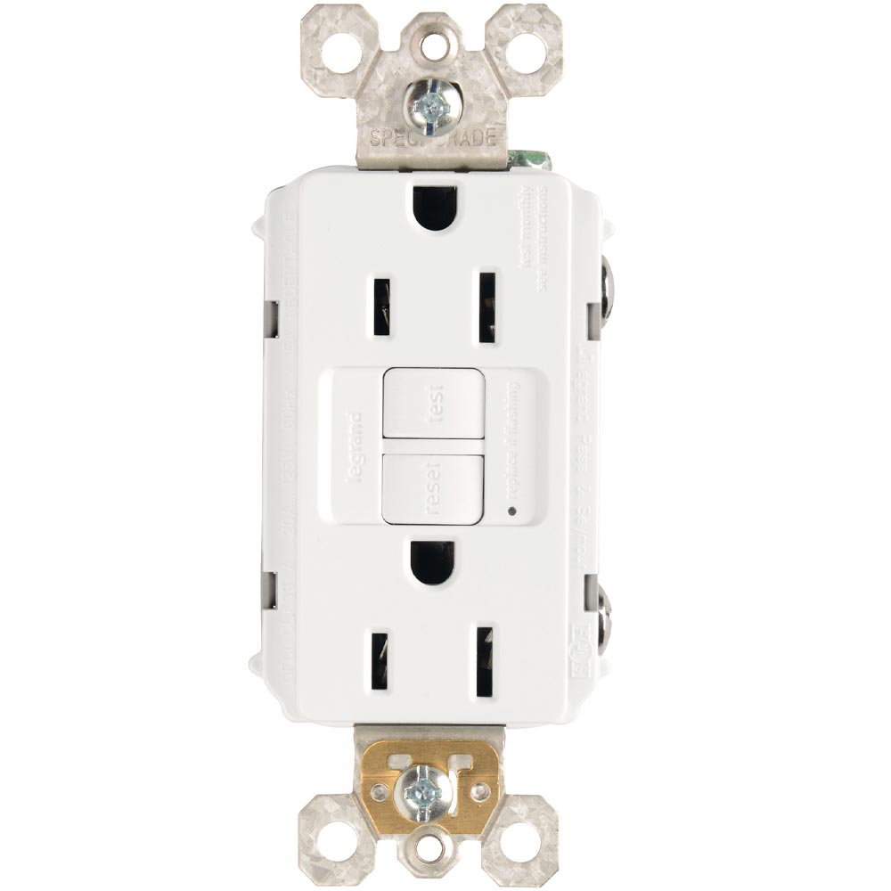 Radiant 15 Amp GFCI Outlet - Bees Lighting