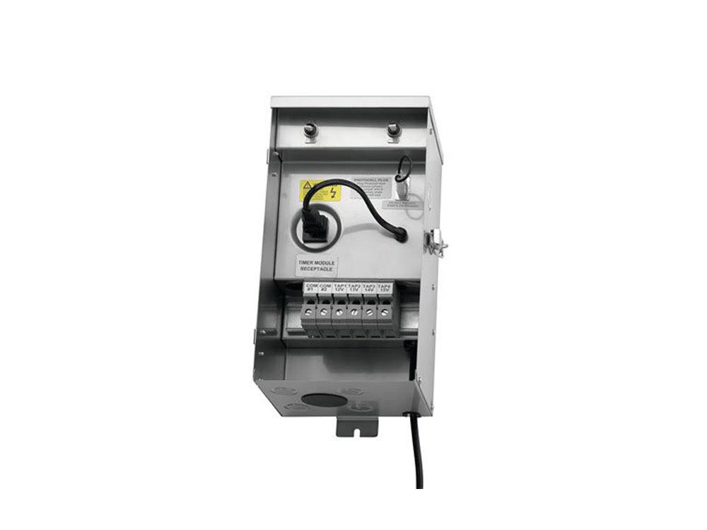 12V AC Landscape Transformer Multi Tap 600W Stainless Steel - Bees Lighting
