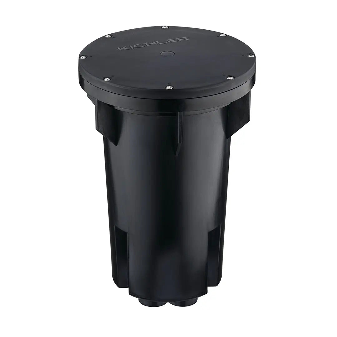 100W In-Ground 12V Landscape Transformer, Black