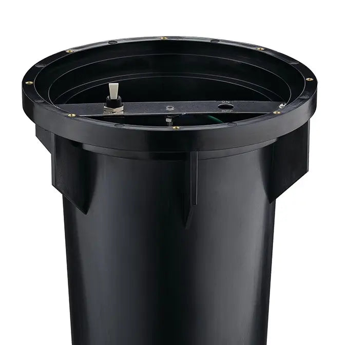 100W In-Ground 12V Landscape Transformer, Black