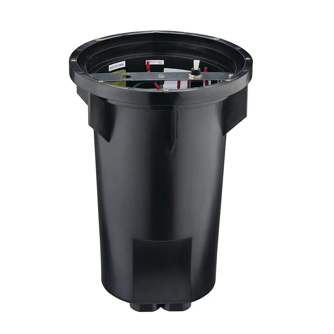 300W In-Ground 12V Landscape Transformer, Black