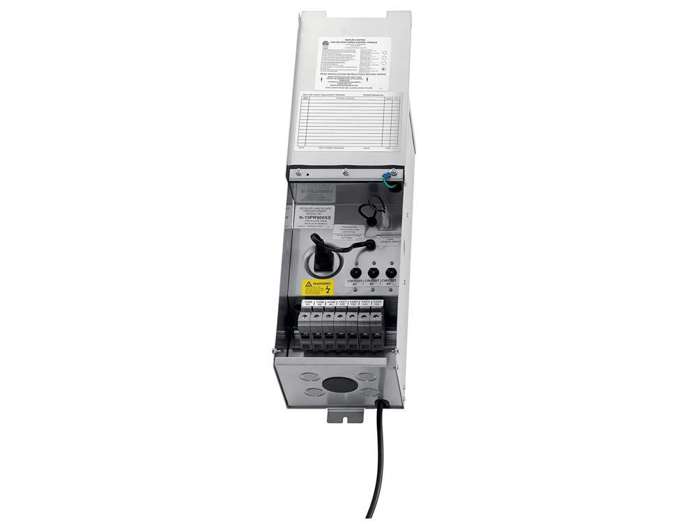 12V AC Landscape Transformer Multi Tap 900W Stainless Steel - Bees Lighting