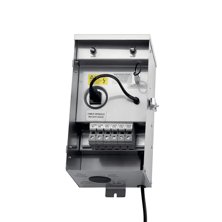 600W Contractor Landscape Transformer, Stainless Steel