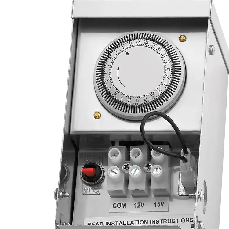 Kichler Lighting - 12V AC Landscape Transformer 75W, Stainless Steel | Bees Lighting