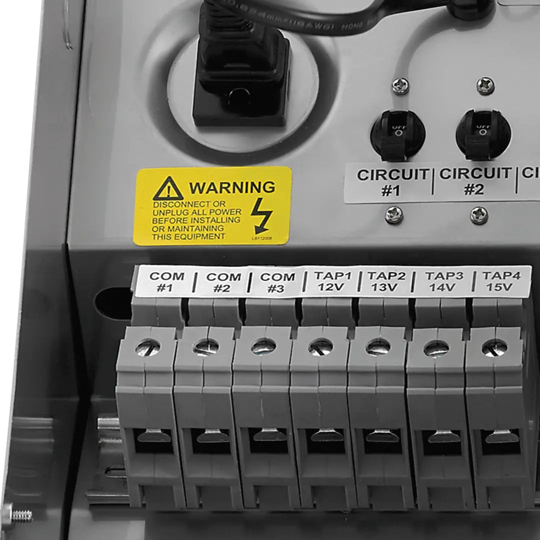 Landscape Transformer Multi Tap 900W Stainless Steel