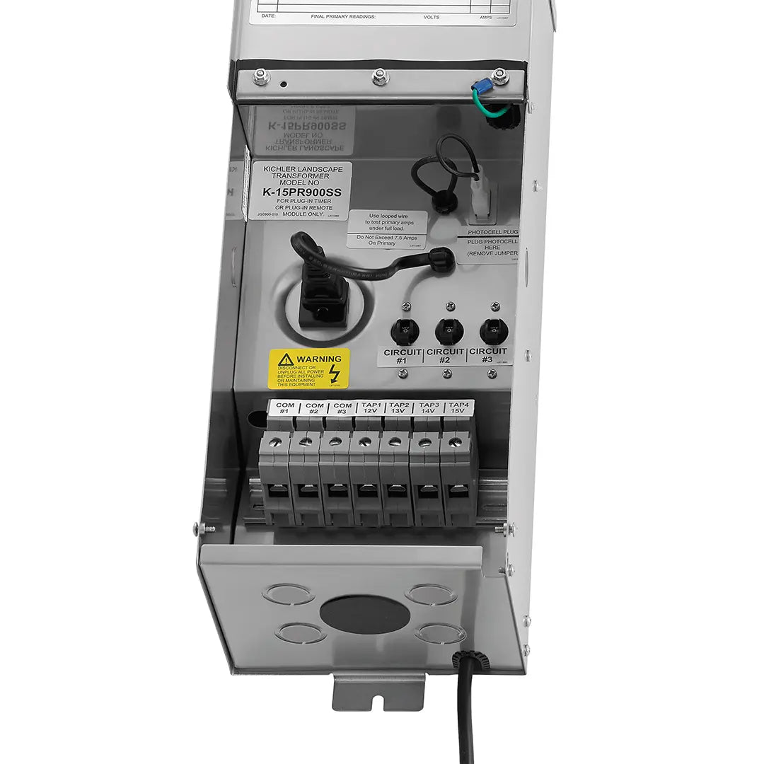 Landscape Transformer Multi Tap 900W Stainless Steel