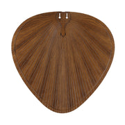 Islander DC 22" Wide Oval Composite Palm Blades - Bees Lighting