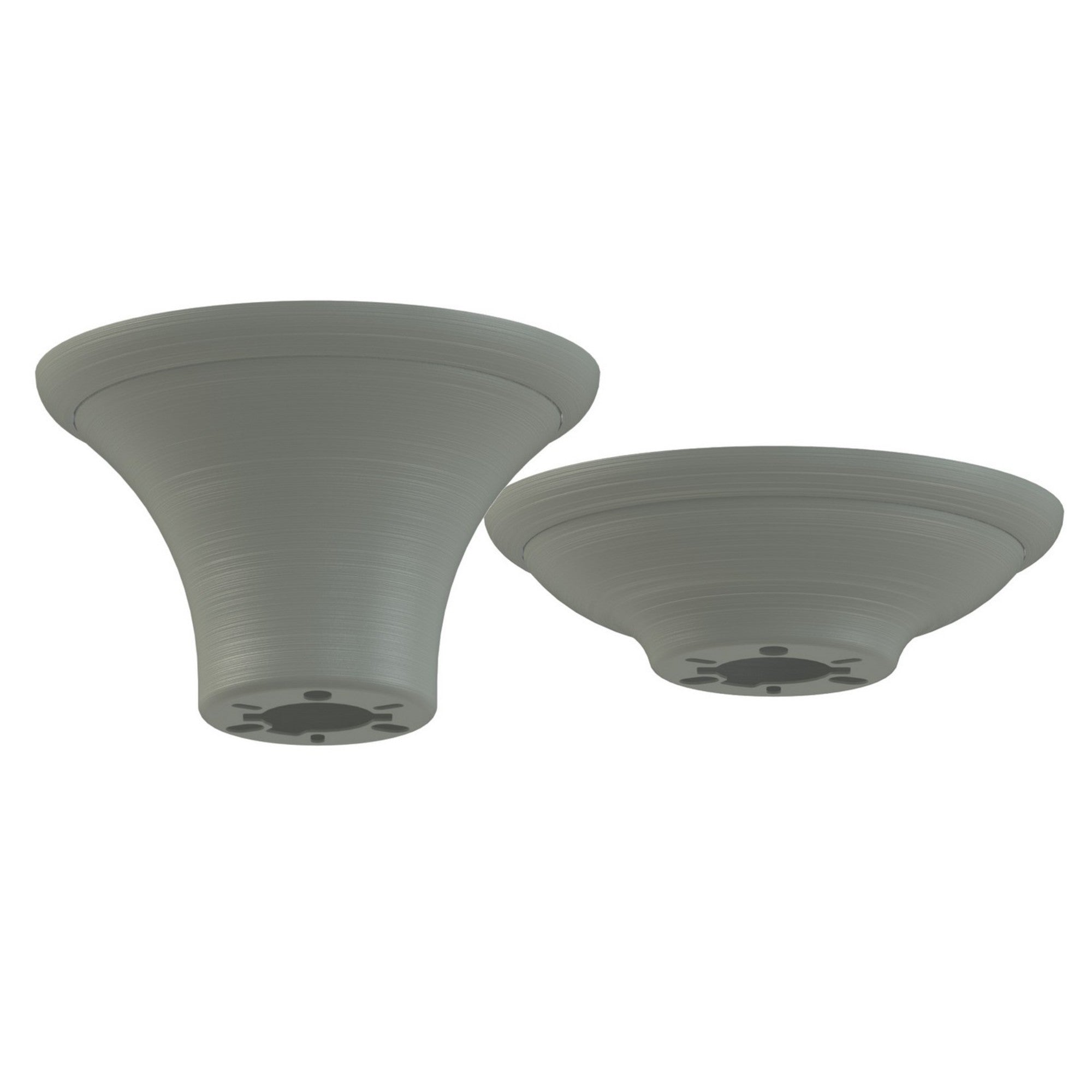 Fanimation Flush Mount Kit, Dry Rated, Antique Graphite Finish - Bees Lighting