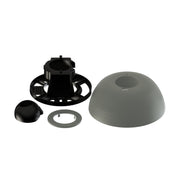 Fanimation Sloped Ceiling Kit, Damp Rated, Antique Graphite Finish - Bees Lighting