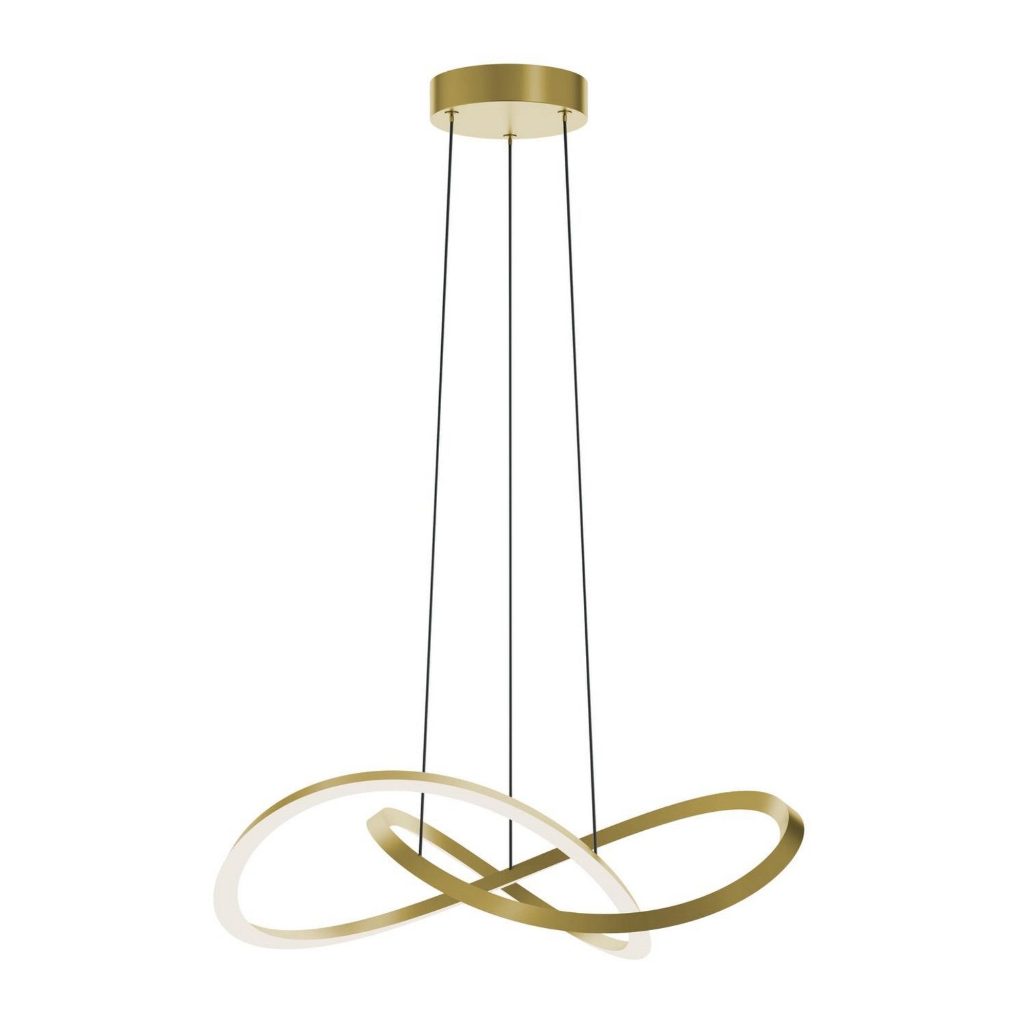Celeste 24" LED Pendant, Light Antique Brass Finish - Bees Lighting
