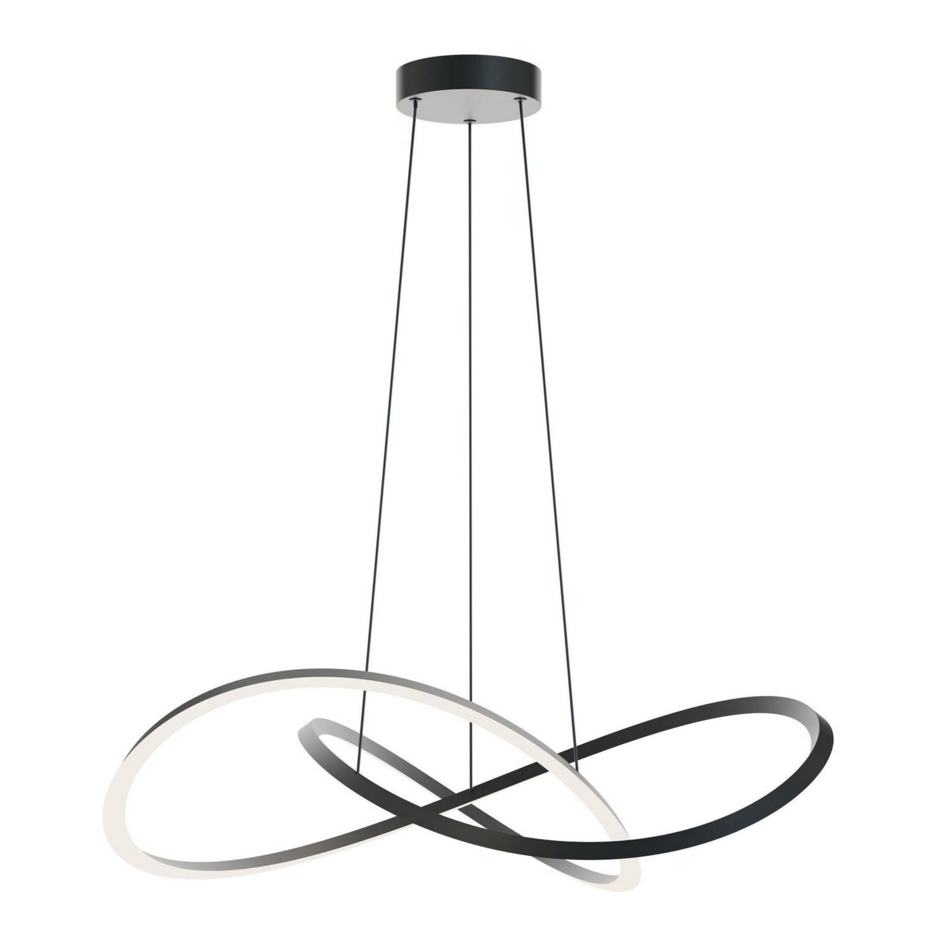 Celeste 32" LED Pendant, Black Finish - Bees Lighting