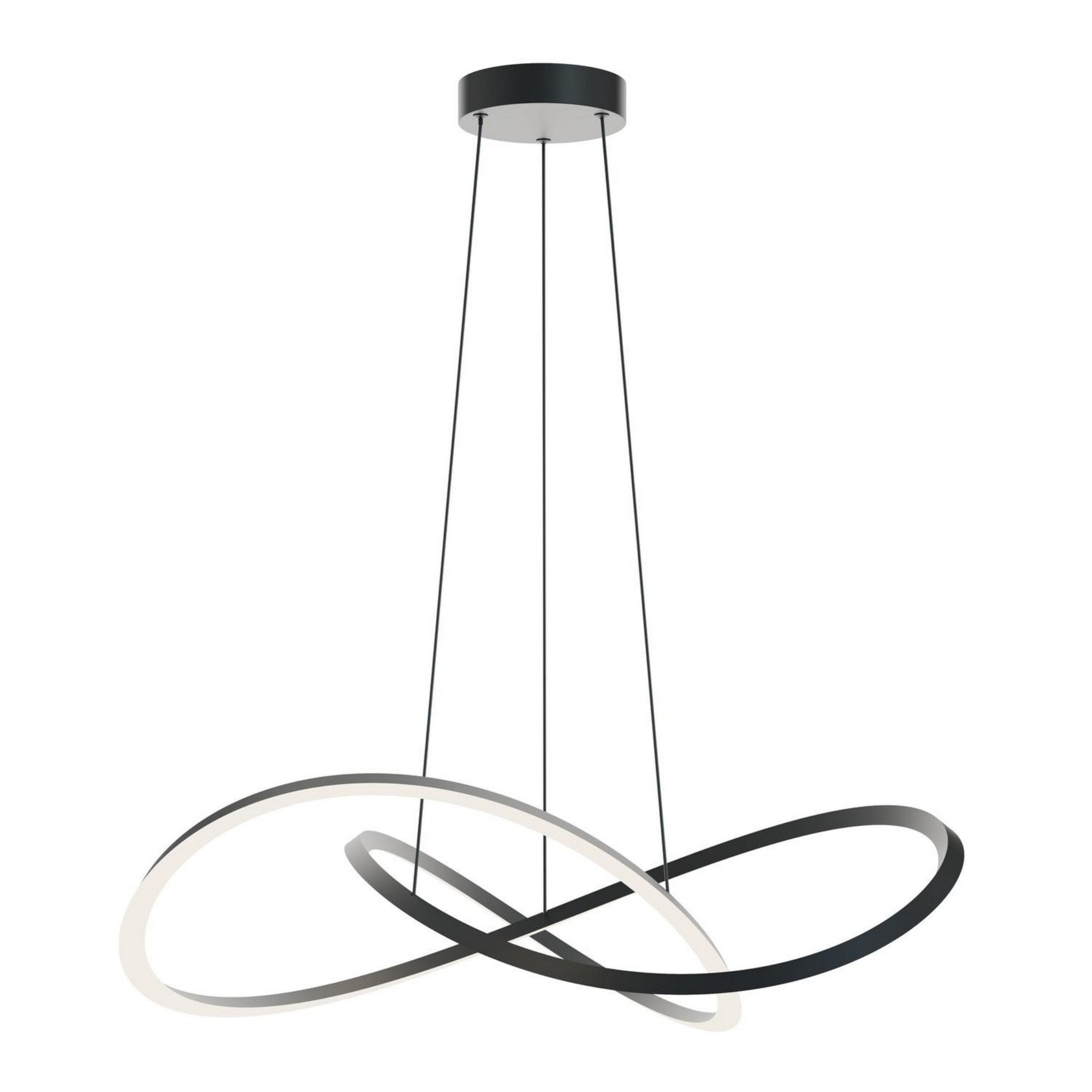 Celeste 32" LED Pendant, Black Finish - Bees Lighting