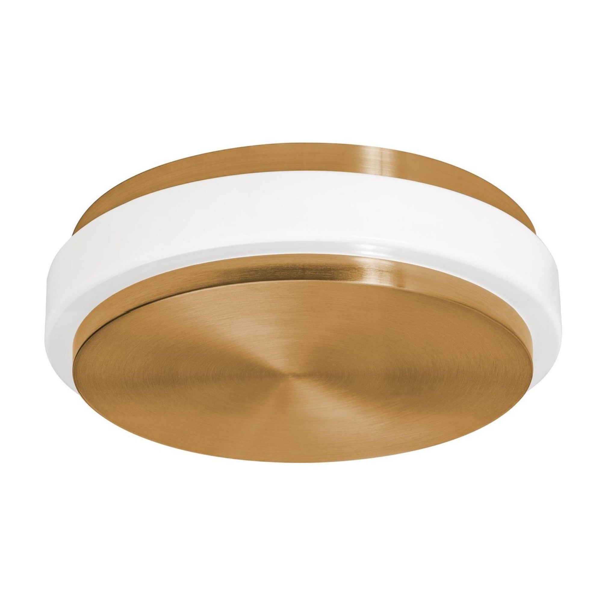 Eris 10" LED Flush Mount, 5CCT, Light Antique Brass Finish - Bees Lighting