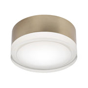 Emma 6" LED Flush Mount, 5CCT, Satin Brass Finish - Bees Lighting