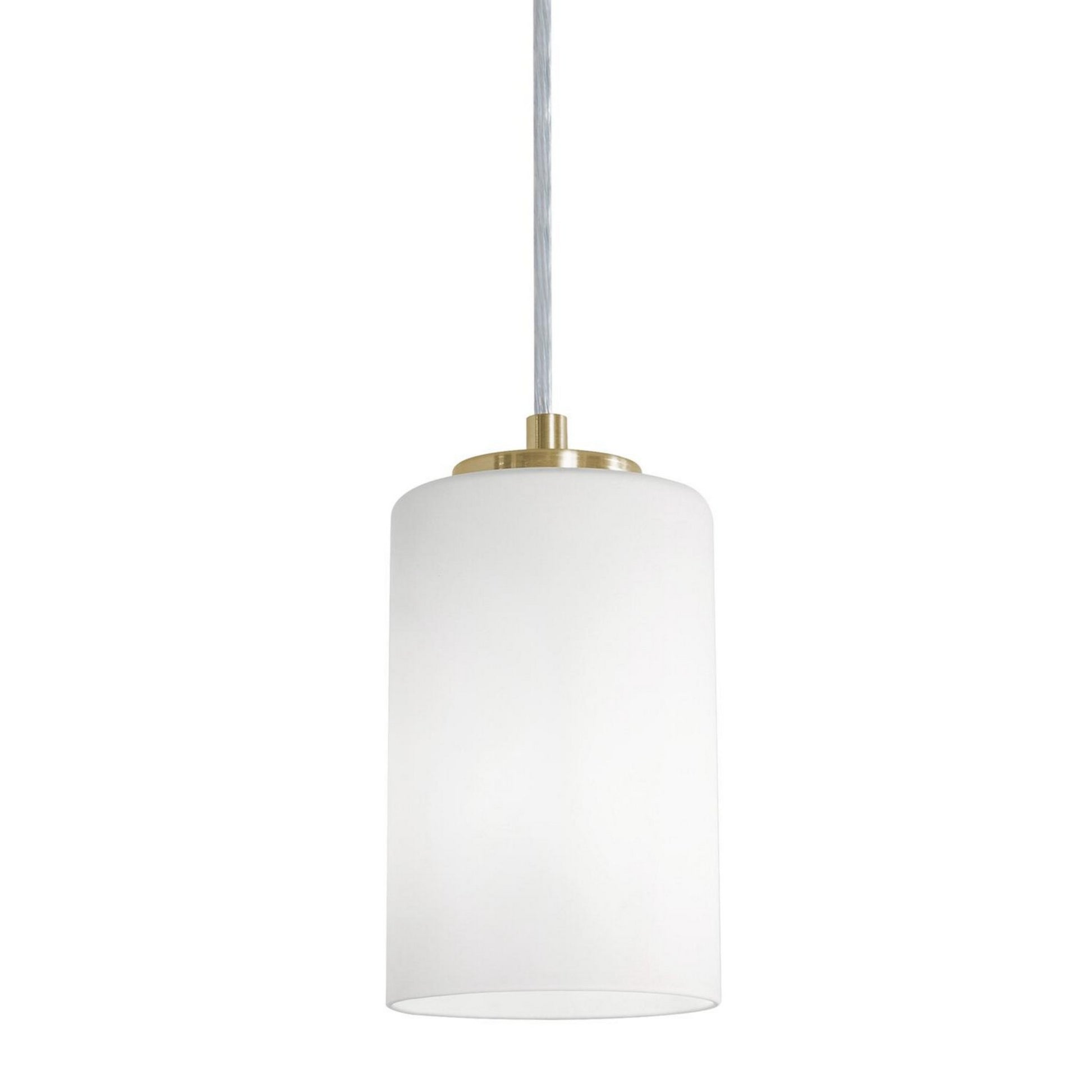 Leo 4" Mini Pendant, Light Antique Brass Finish - Bees Lighting