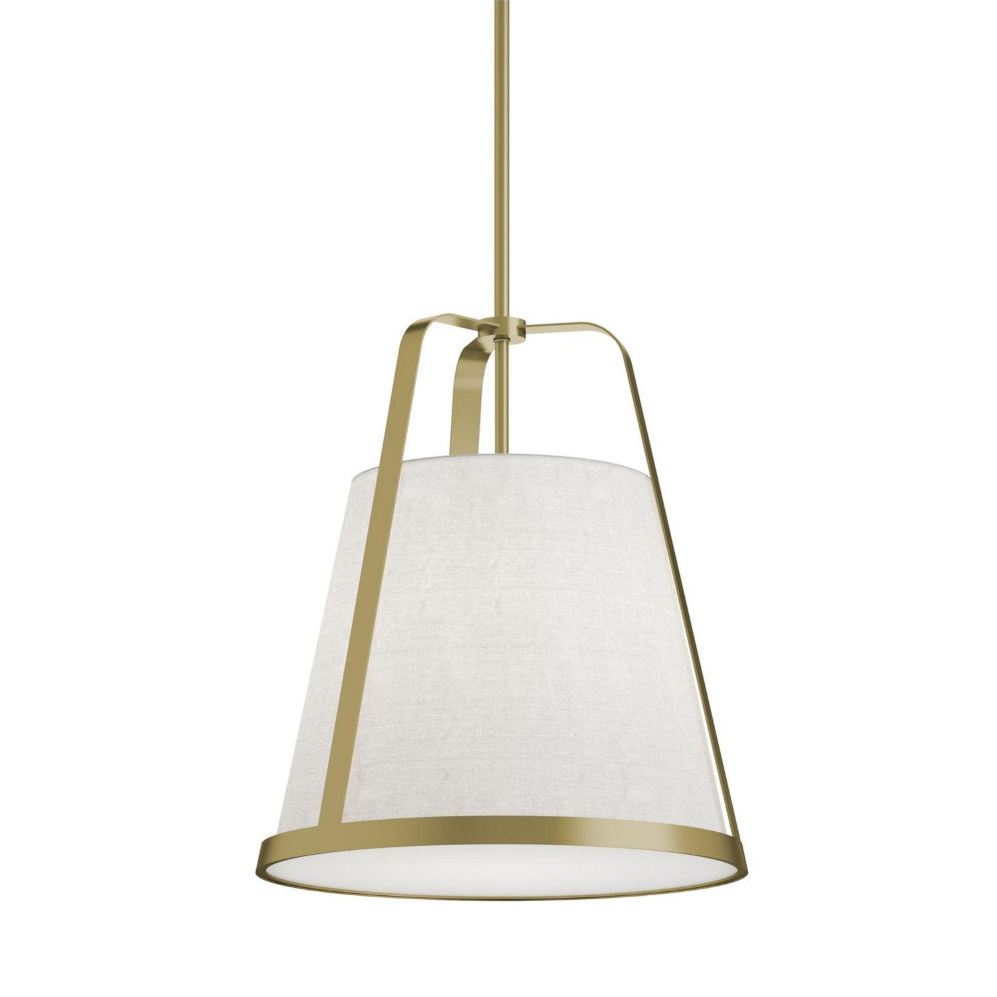 Lizzette 18" Pendant, Light Antique Brass Finish - Bees Lighting