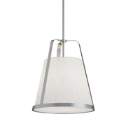 Lizzette 18" Pendant, Satin Nickel Finish - Bees Lighting