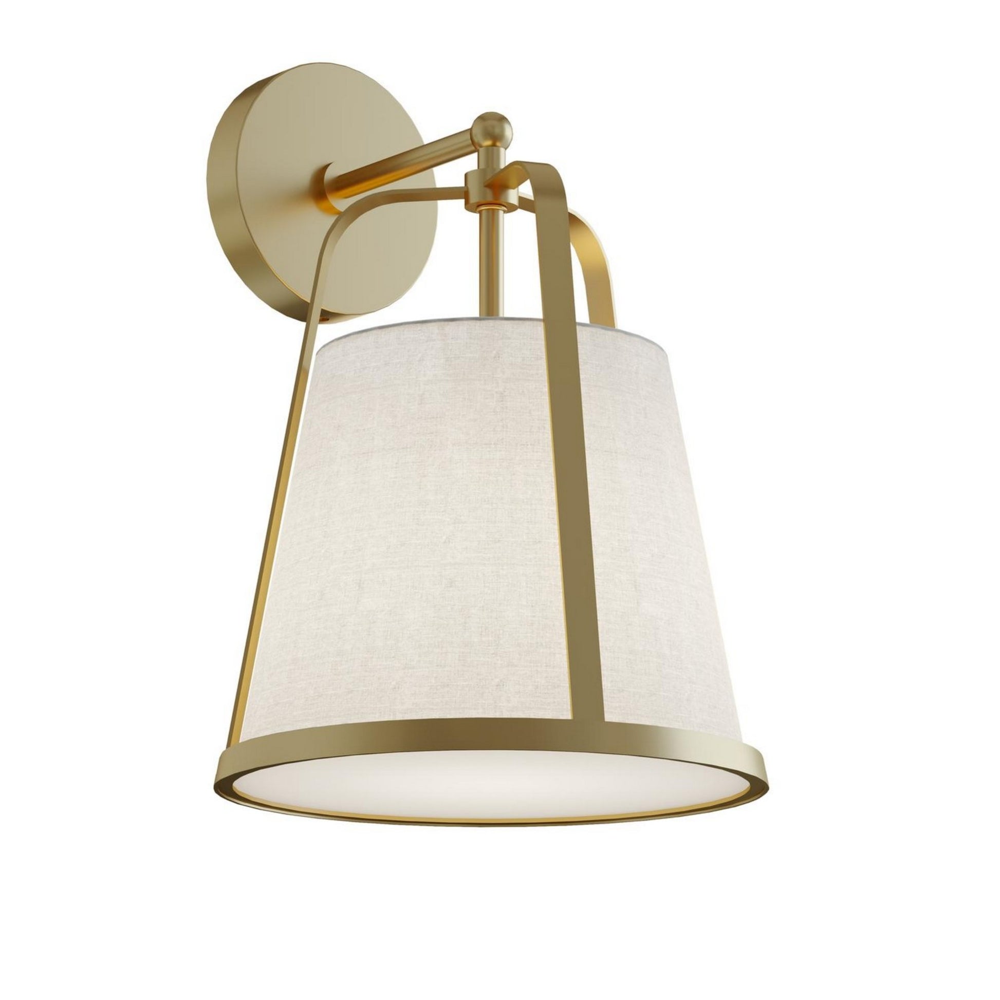 Lizzette 15" Wall Sconce, Light Antique Brass Finish - Bees Lighting