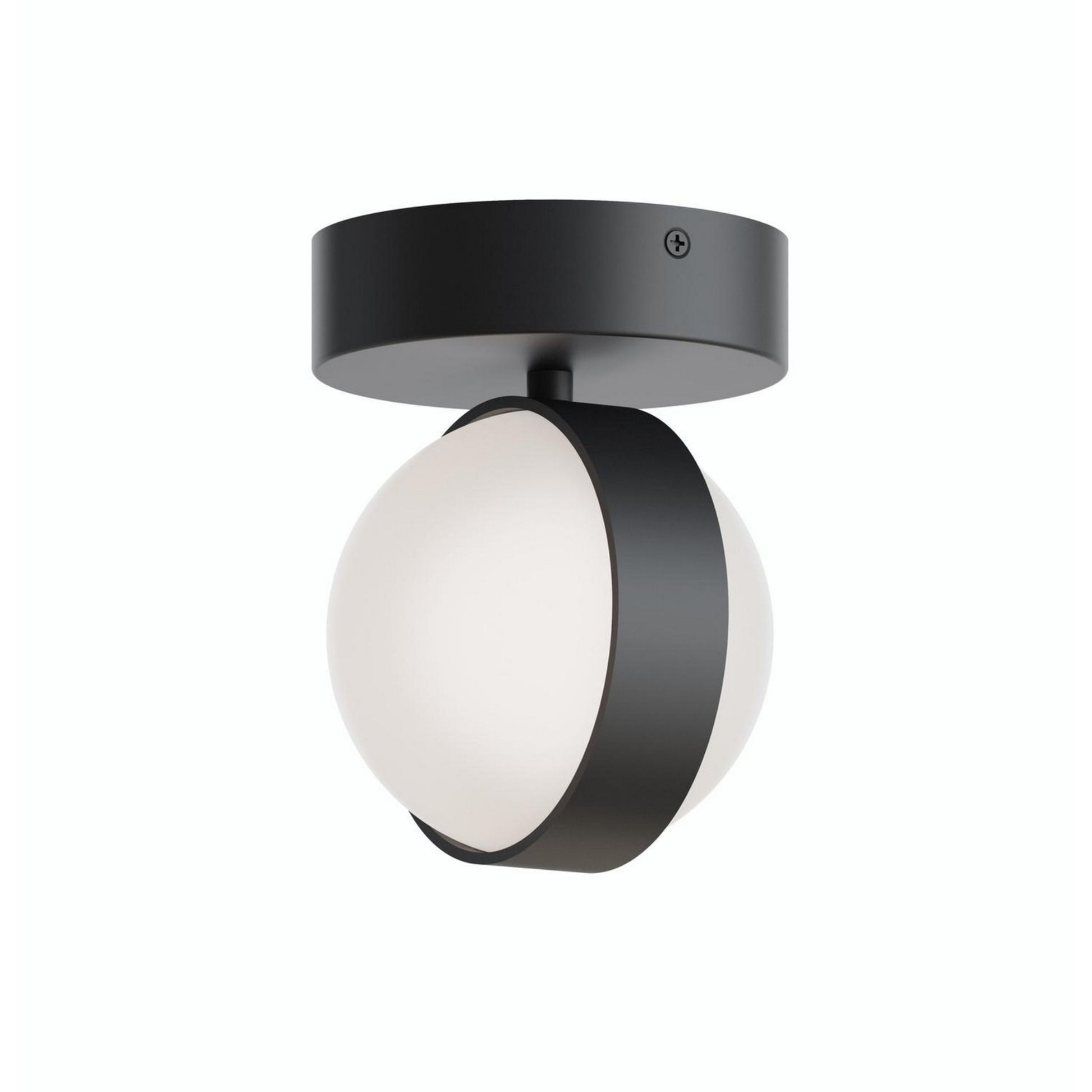 Verona 5" LED Flush Mount, Black Finish - Bees Lighting