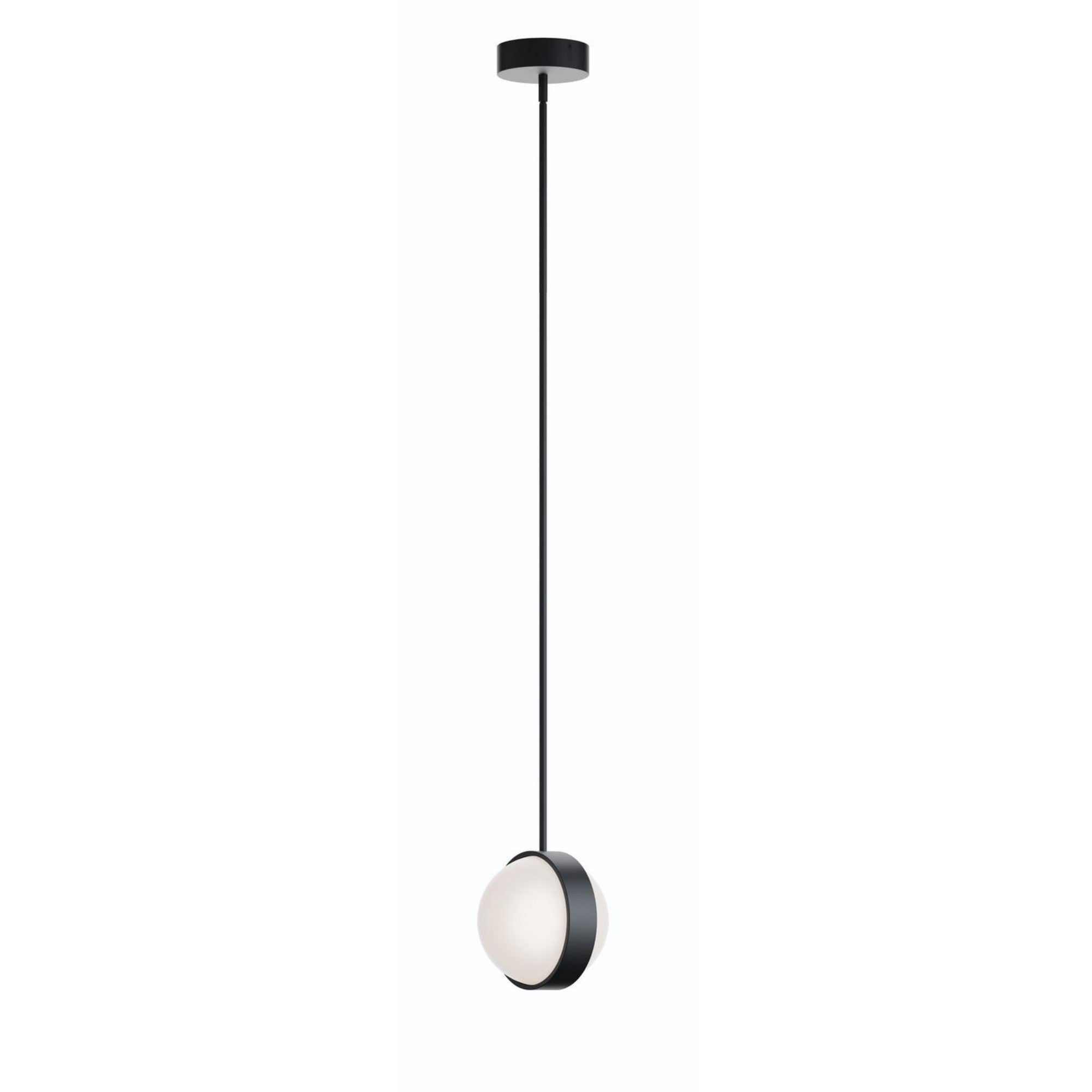 Verona 9" LED Mini Pendant, Black Finish - Bees Lighting