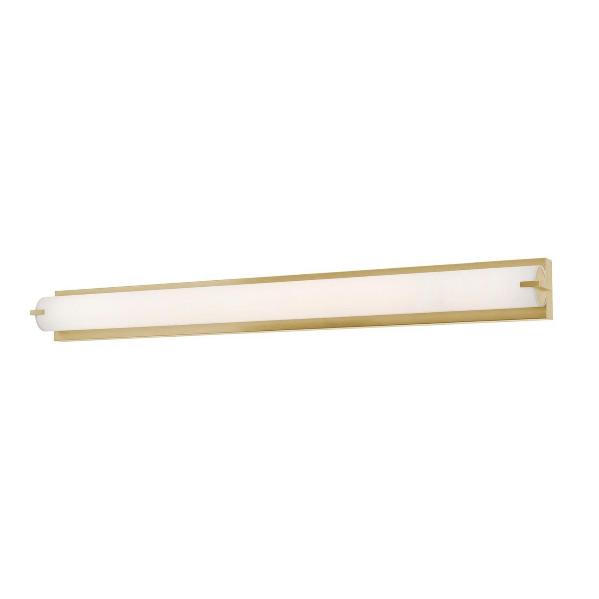 Axel 48" LED Vanity, Satin Brass Finish - Bees Lighting