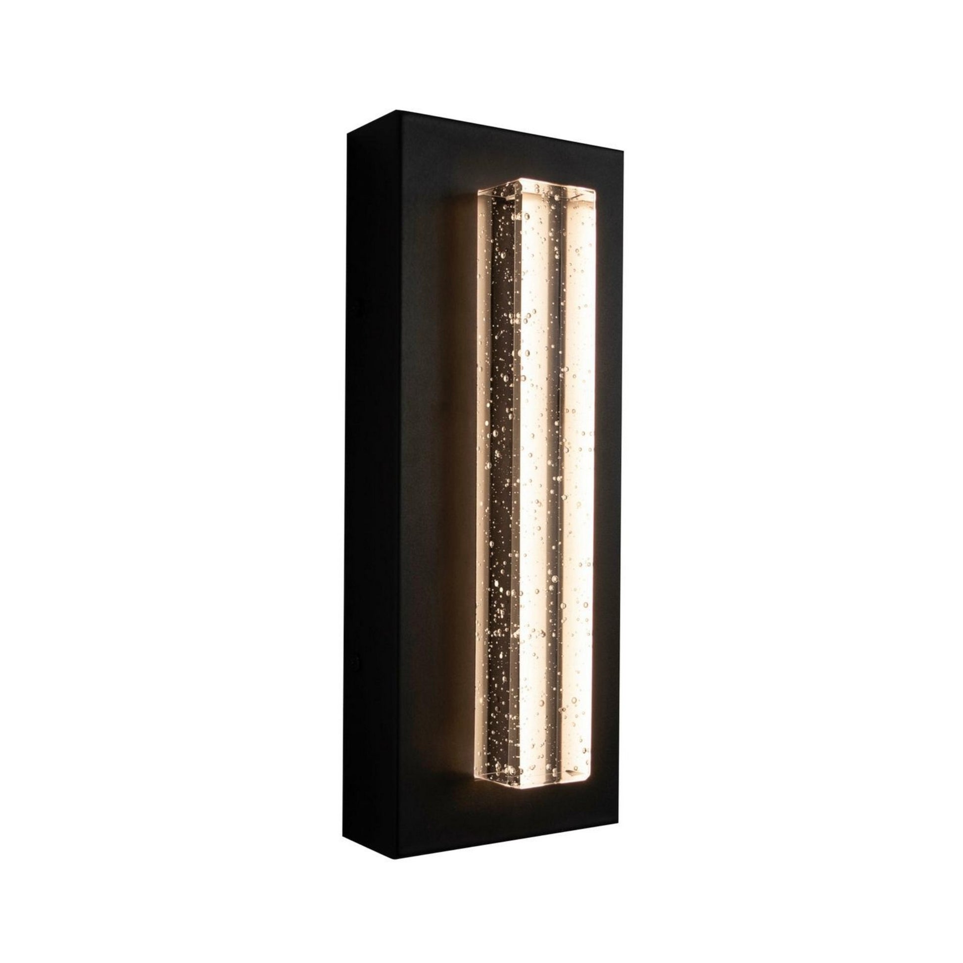 Beam 12" LED Outdoor Wall Sconce, Black Finish - Bees Lighting