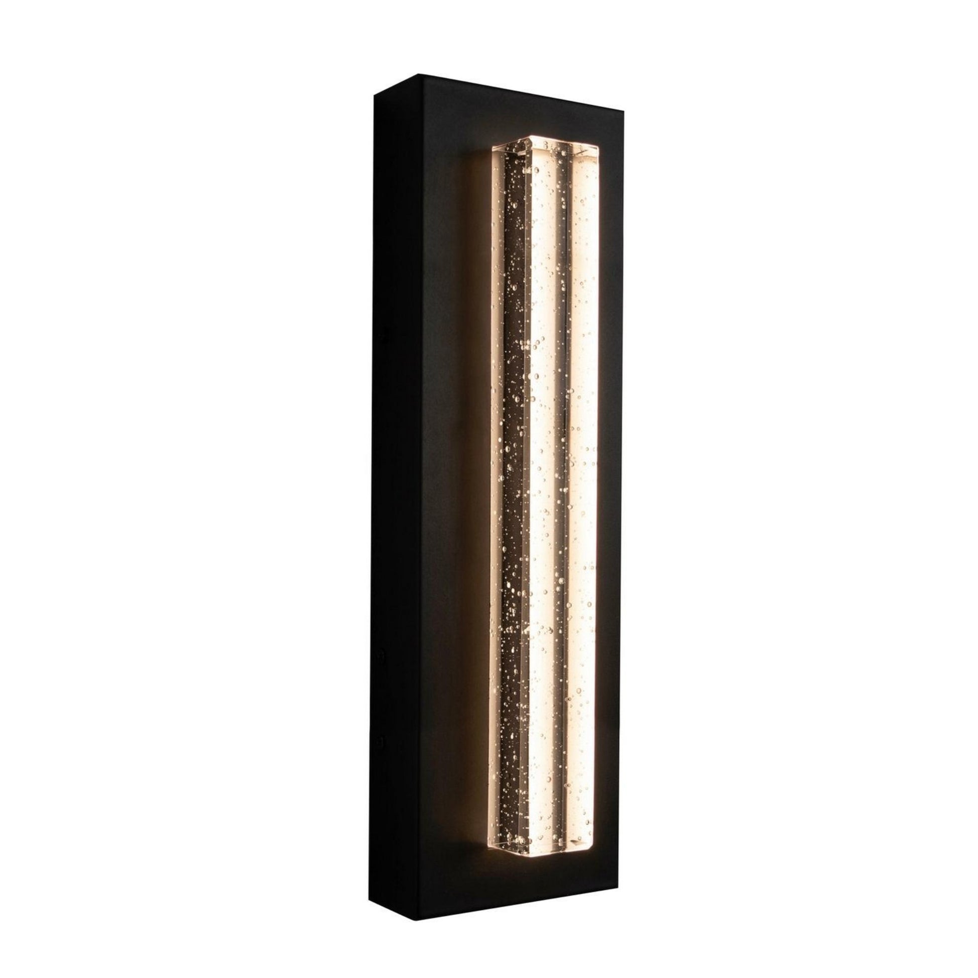 Beam 18" LED Outdoor Wall Sconce, Black Finish - Bees Lighting