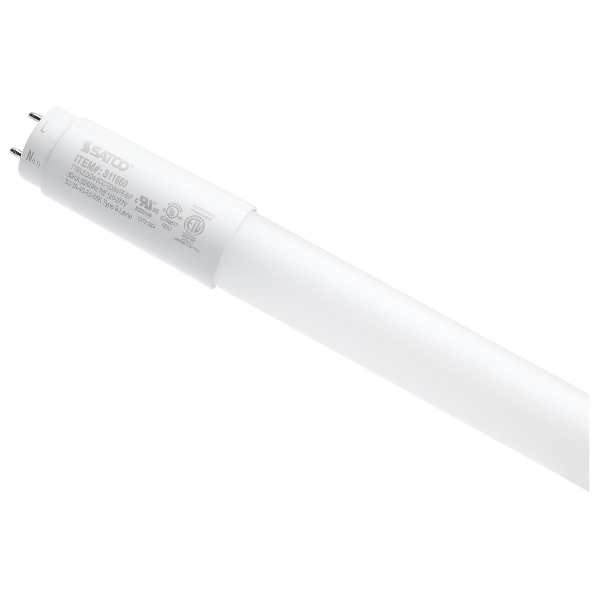 Satco Premium LED T8 Lamps - Type B, CCT Selectable - Bees Lighting