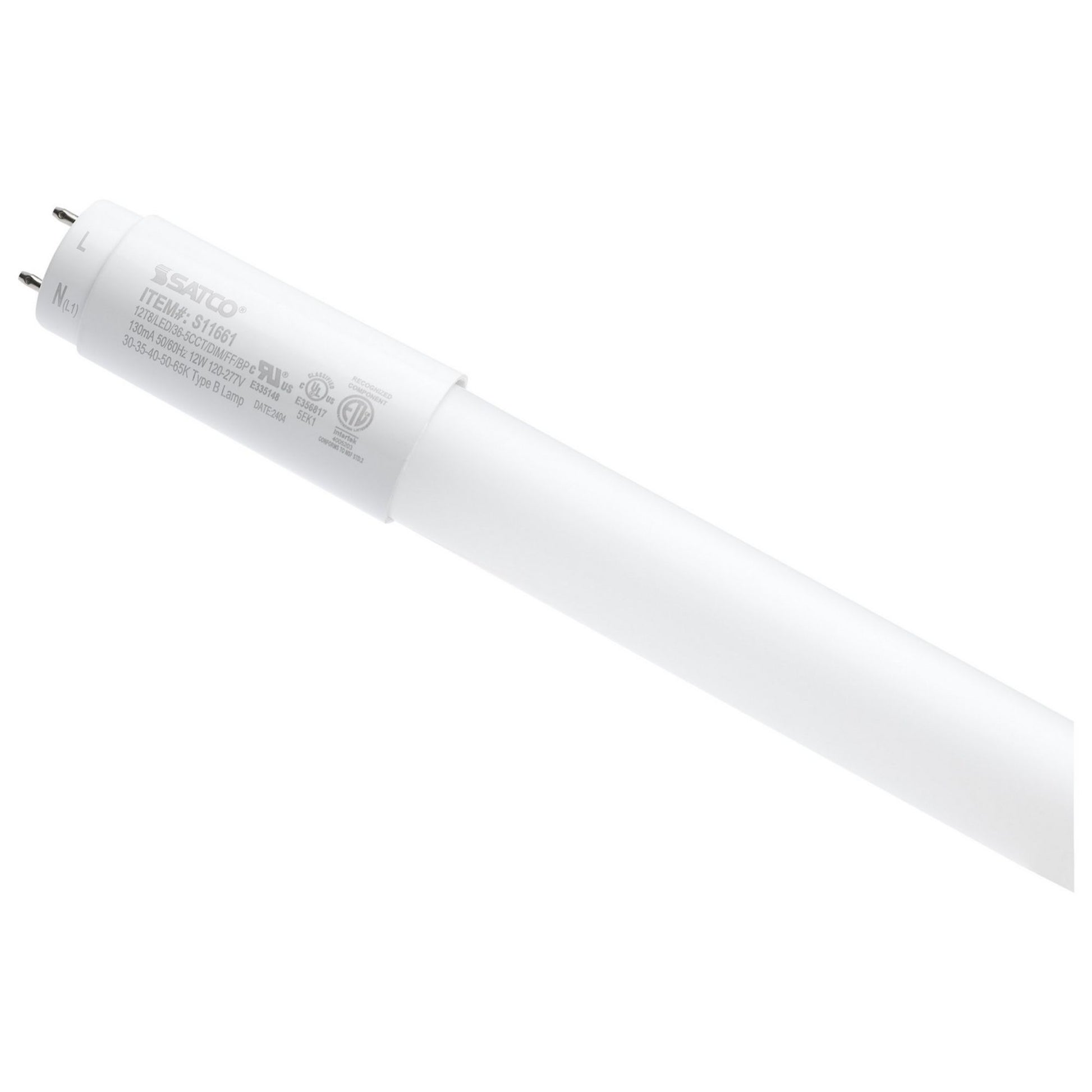 Satco Premium LED T8 Lamps - Type B, CCT Selectable - Bees Lighting